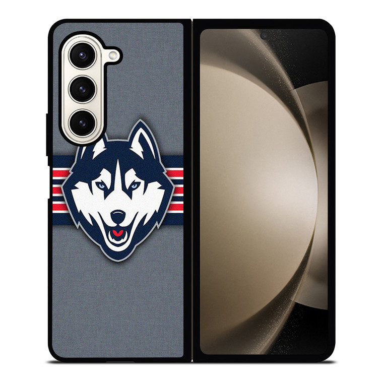 UCONN HUSKIES LOGO ICON Samsung Galaxy Z Fold 5 Case Cover
