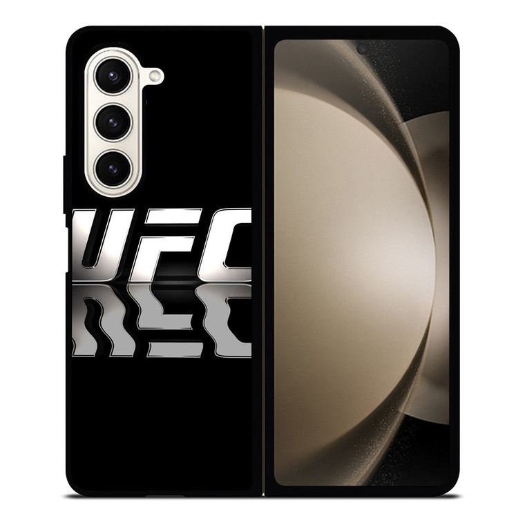 UFC FIGHTING METAL LOGO Samsung Galaxy Z Fold 5 Case Cover