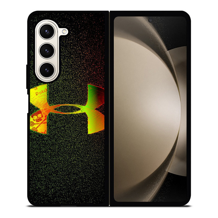 UNDER ARMOUR YELLOW LOGO Samsung Galaxy Z Fold 5 Case Cover
