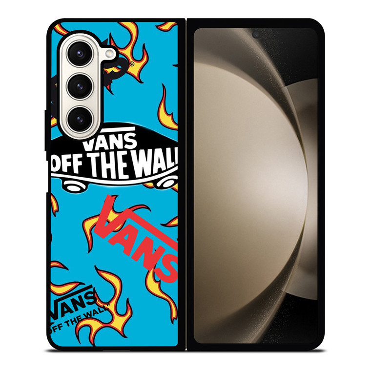 VANS OFF THE WALL FLAME LOGO Samsung Galaxy Z Fold 5 Case Cover