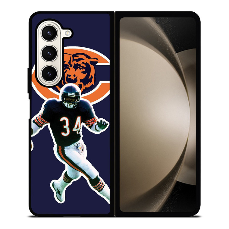 WALTER PAYTON CHICAGO BEARS LEGEND Samsung Galaxy Z Fold 5 Case Cover