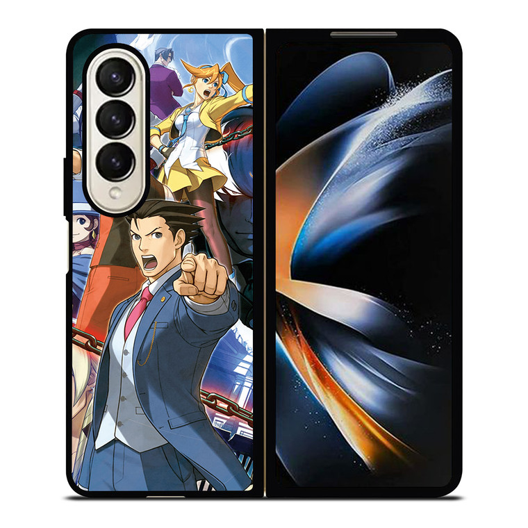 ACE ATTORNEY GAMES Samsung Galaxy Z Fold 4 Case Cover