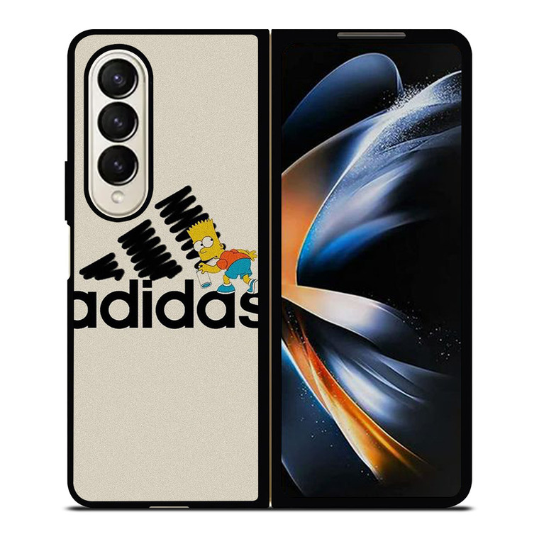 ADIDAS BART SIMPSONS CARTOON LOGO Samsung Galaxy Z Fold 4 Case Cover