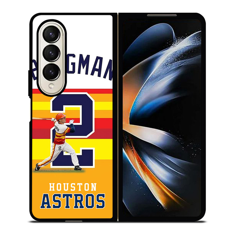 ALEX BREGMAN HOUSTON ASTROS Samsung Galaxy Z Fold 4 Case Cover