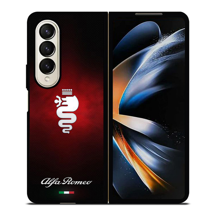 ALFA ROMEO CAR ICON Samsung Galaxy Z Fold 4 Case Cover