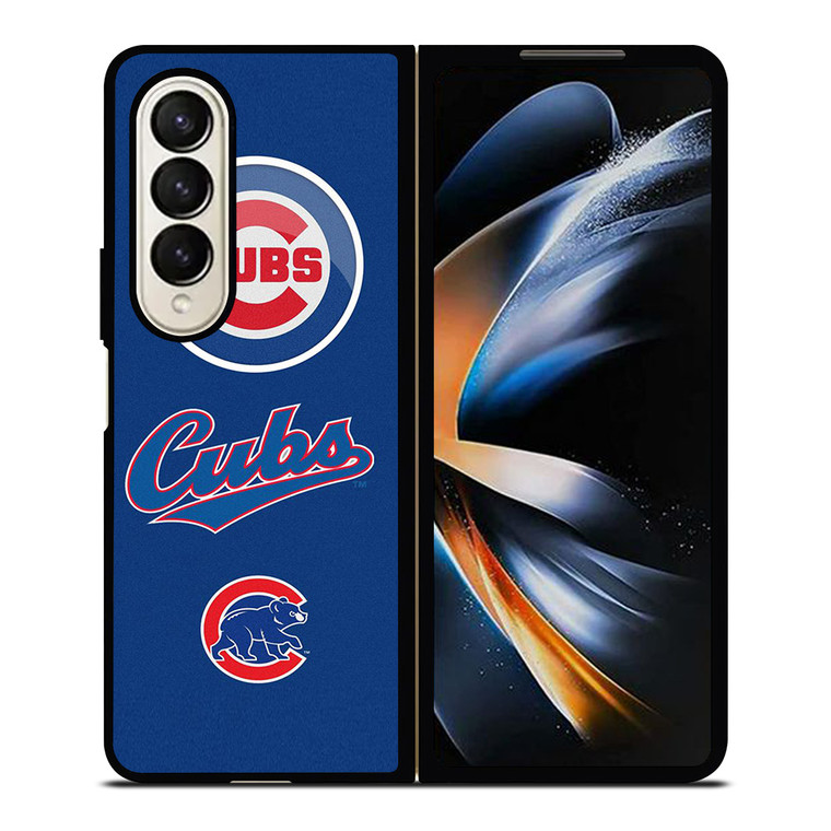 CHICAGO CUBS BASEBALL MLB LOGO Samsung Galaxy Z Fold 4 Case Cover