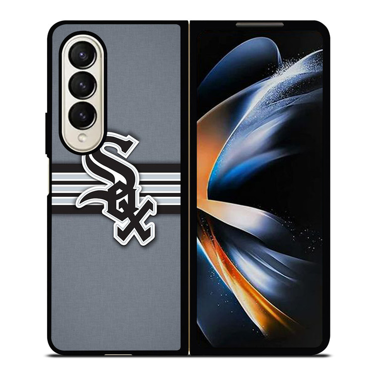 CHICAGO WHITE SOX STRIPE LOGO Samsung Galaxy Z Fold 4 Case Cover