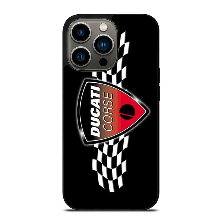 DUCATI CORSE EMBLEM iPhone 13 Pro Case Cover