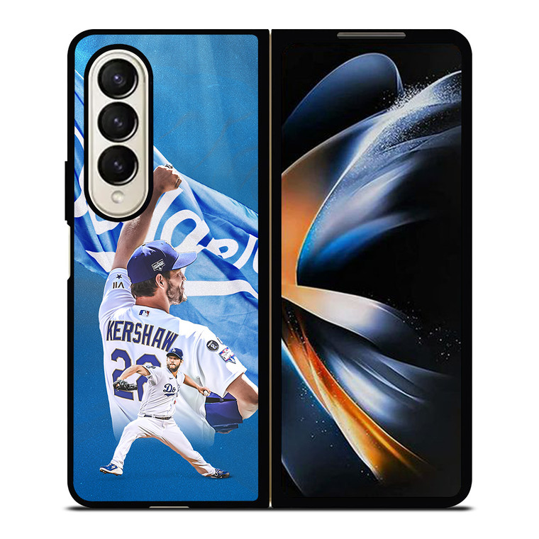 CLAYTON KERSHAW LA LOS ANGELES DODGERS MLB Samsung Galaxy Z Fold 4 Case Cover