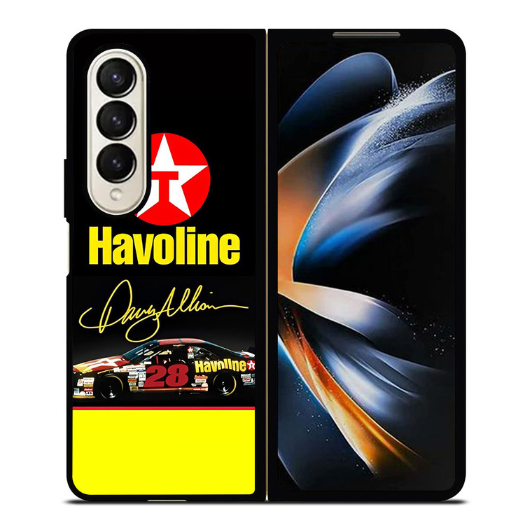 DAVEY ALLISON TEXACO HAVOLINE RACING Samsung Galaxy Z Fold 4 Case Cover