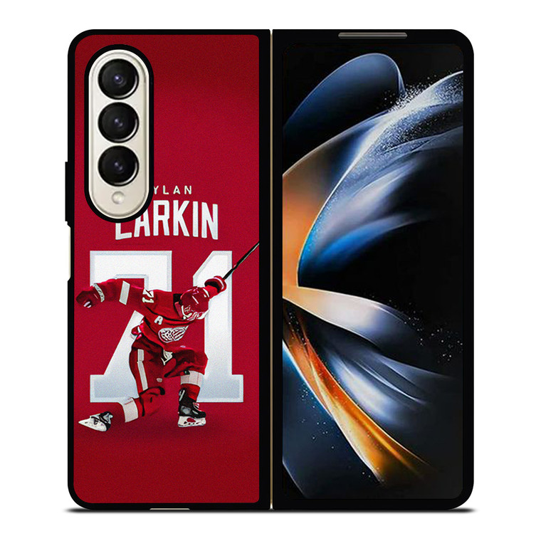 DETROIT RED WINGS DYLAN LARKIN HOCKEY Samsung Galaxy Z Fold 4 Case Cover