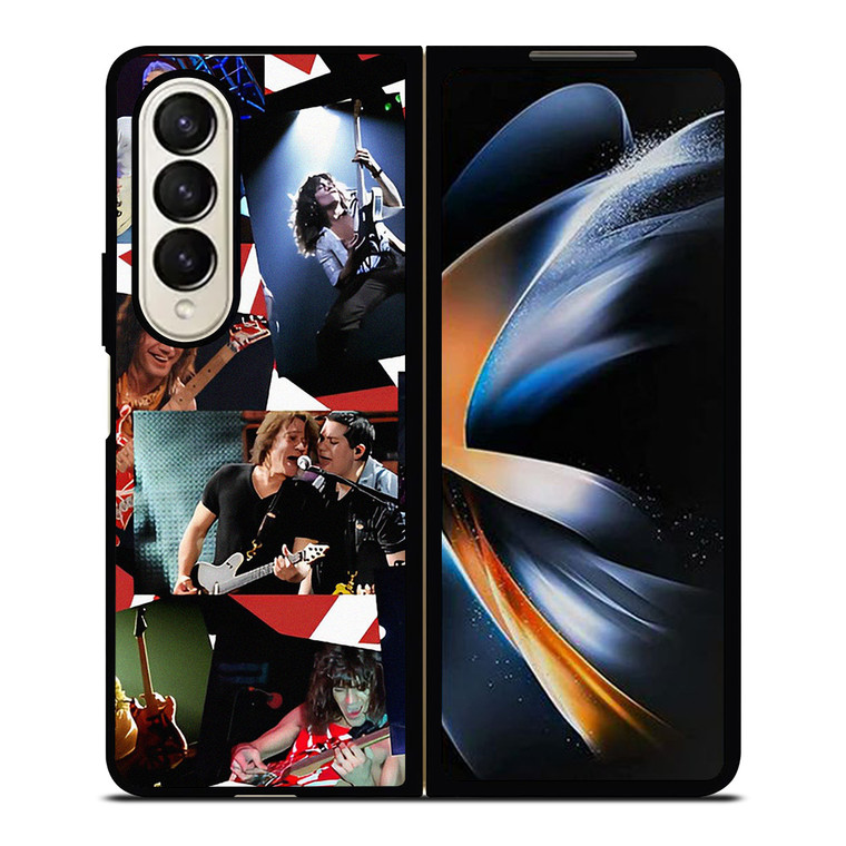 EDDIE VAN HALEN COLLAGE Samsung Galaxy Z Fold 4 Case Cover