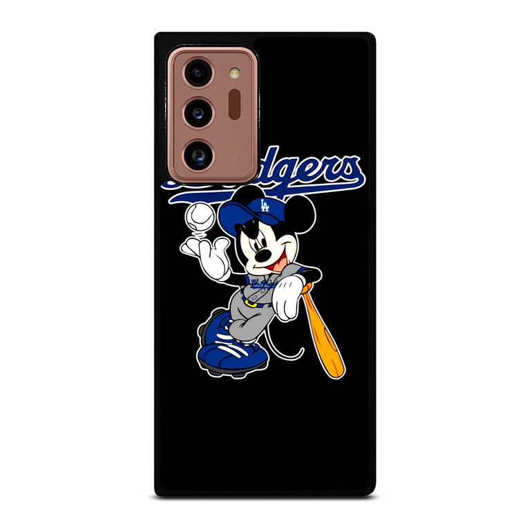 LOS ANGELES DODGERS MICKEY MOUSE BLACK  Samsung Galaxy Note 20 Ultra Case Cover