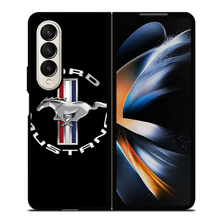 FORD MUSTANG METAL EMBLEM Samsung Galaxy Z Fold 4 Case Cover