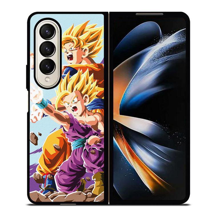 GOKU AND GOHAN DRAGON BALL CARTOON Samsung Galaxy Z Fold 4 Case Cover