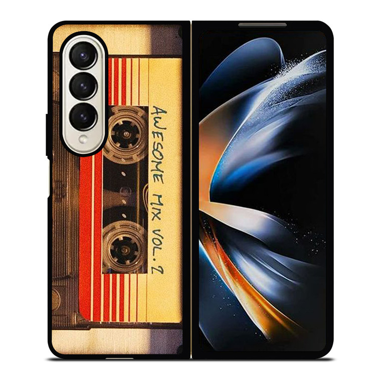 GUARDIANS OF THE GALAXY AWESOME MIX VOL 2 Samsung Galaxy Z Fold 4 Case Cover