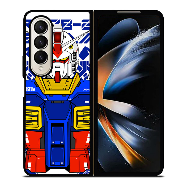 GUNDAM RX 78-2 ANIME ROBOT Samsung Galaxy Z Fold 4 Case Cover