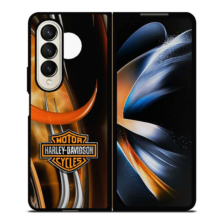 HARLEY DAVIDSON MOTOR ABSTRACT Samsung Galaxy Z Fold 4 Case Cover
