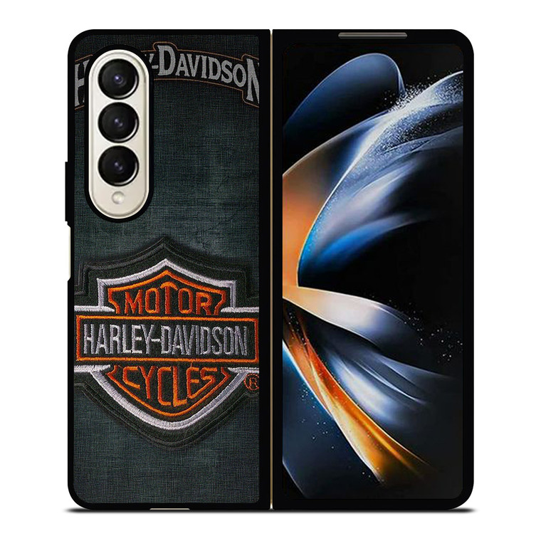 HARLEY DAVIDSON PATCH Samsung Galaxy Z Fold 4 Case Cover