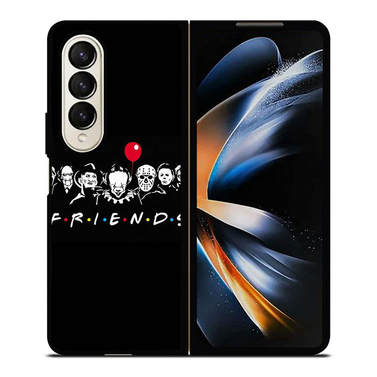 HORROR MOVIES FRIENDS FUNNY Samsung Galaxy Z Fold 4 Case Cover