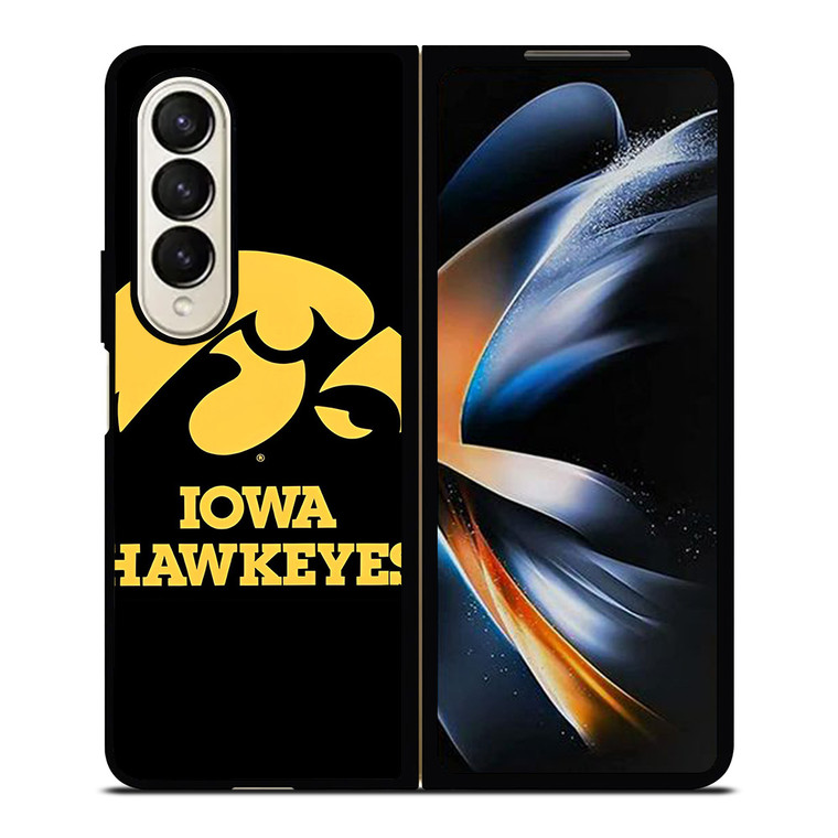 IOWA HAWKEYES FOOTBALL LOGO Samsung Galaxy Z Fold 4 Case Cover