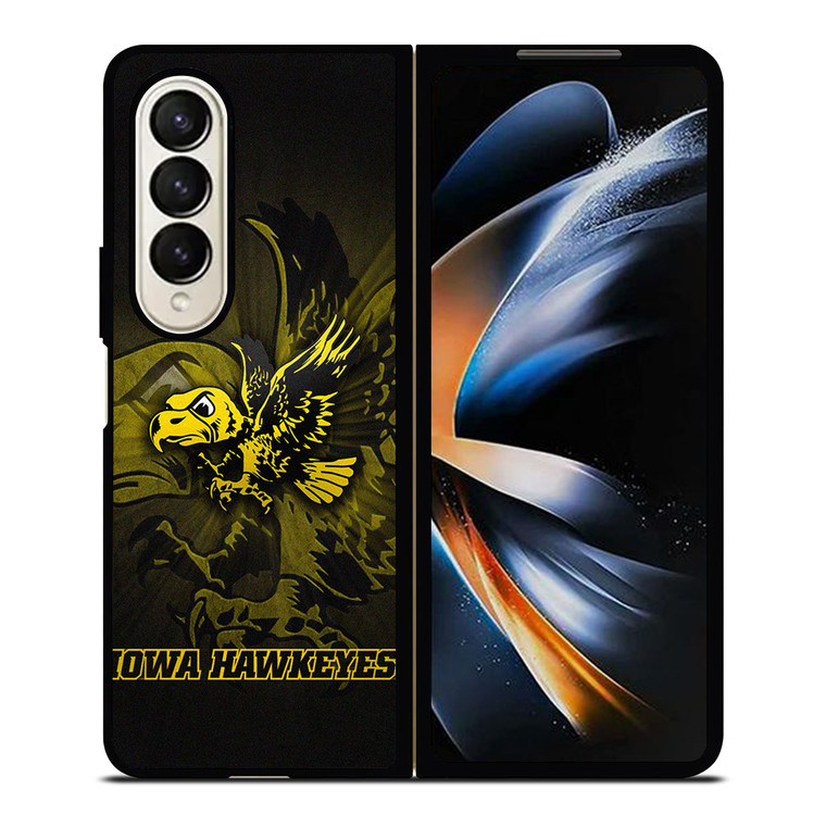 IOWA HAWKEYES FOOTBALL SYMBOL Samsung Galaxy Z Fold 4 Case Cover