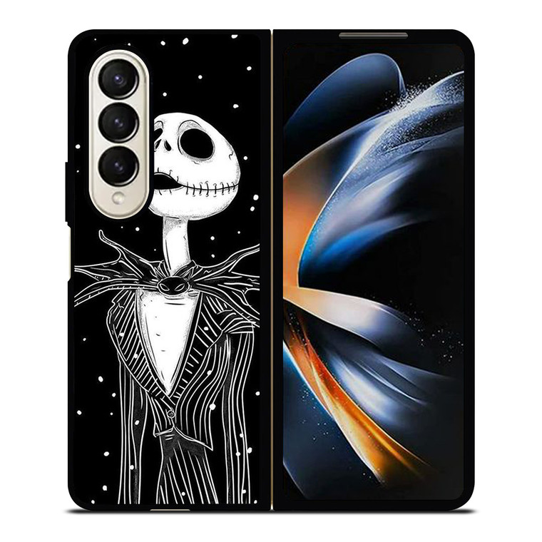 JACK SKELLINGTON NIGHTMARE BEFORE CHRISTMAS SKULL Samsung Galaxy Z Fold 4 Case Cover