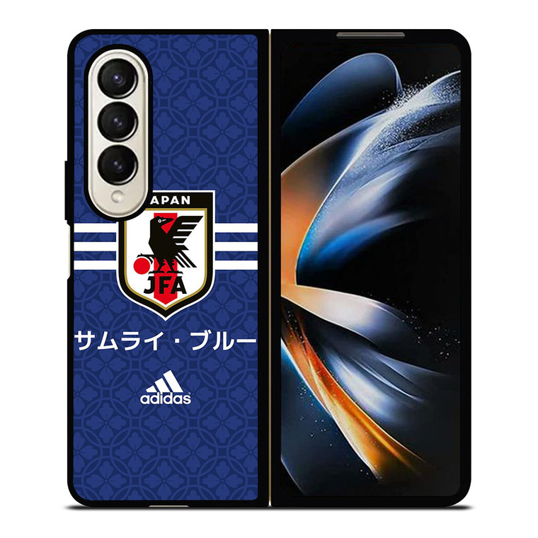 JAPAN FA SAMURAI BLUE ADIDAS Samsung Galaxy Z Fold 4 Case Cover