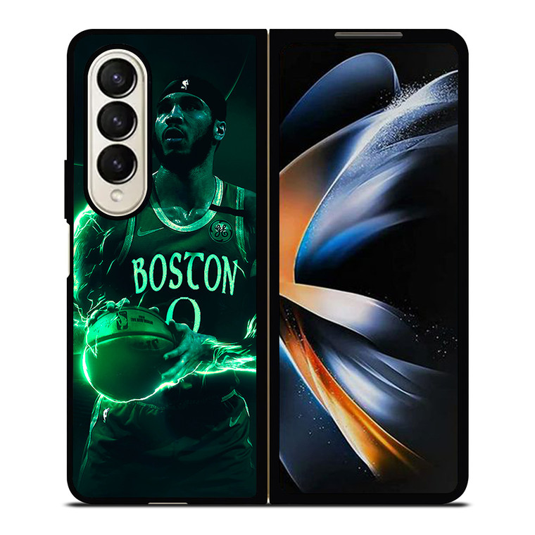 JASON TATUM BOSTON CELTICS FAN ART Samsung Galaxy Z Fold 4 Case Cover
