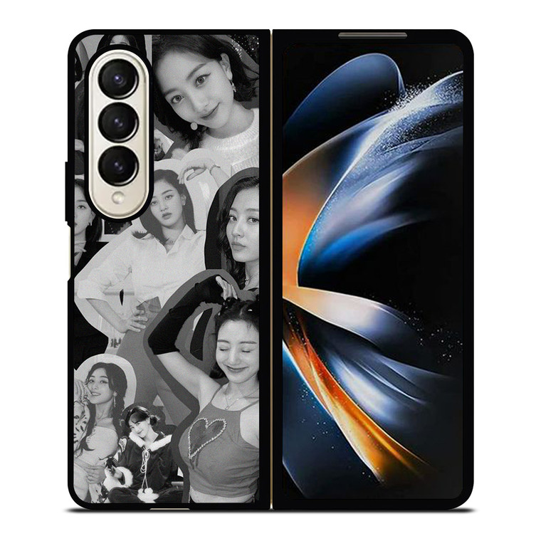 JIHYO TWICE COLLAGE Samsung Galaxy Z Fold 4 Case Cover