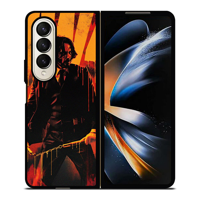 JOHN WICK 4 KEANU REEVES ART Samsung Galaxy Z Fold 4 Case Cover