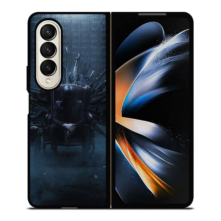 JOHN WICK KEANU REEVES THRONES Samsung Galaxy Z Fold 4 Case Cover