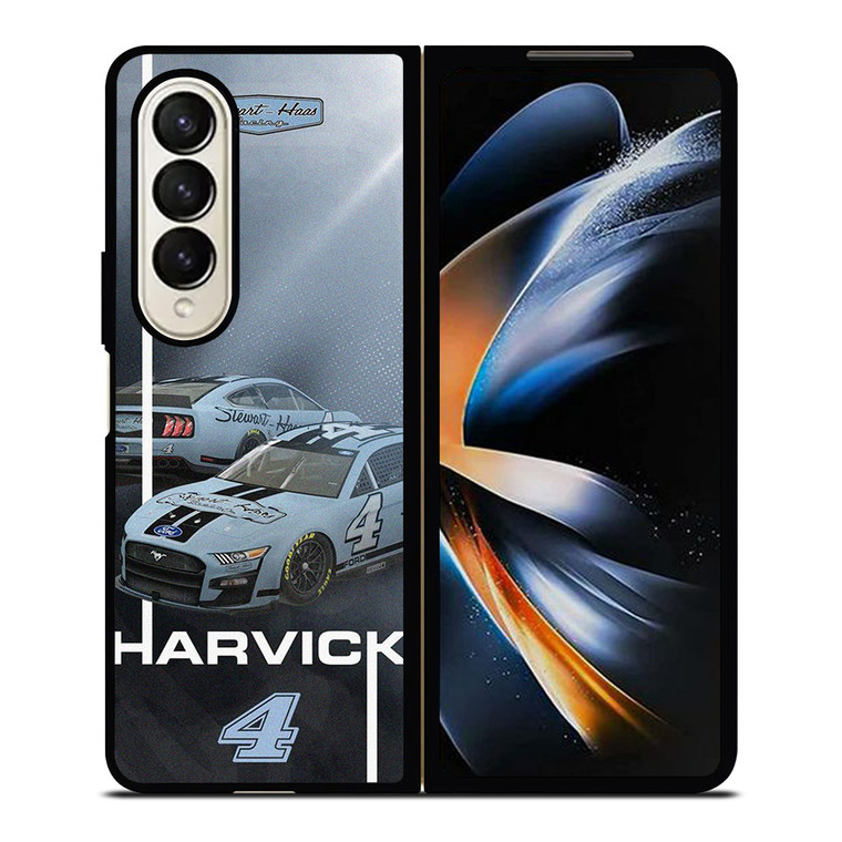 KEVIN HARVICK NASCAR RACER Samsung Galaxy Z Fold 4 Case Cover