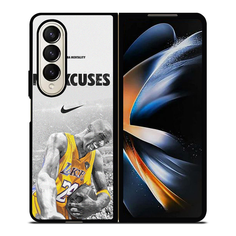 KOBE BRYANT NIKE MAMBA MENTALITY Samsung Galaxy Z Fold 4 Case Cover