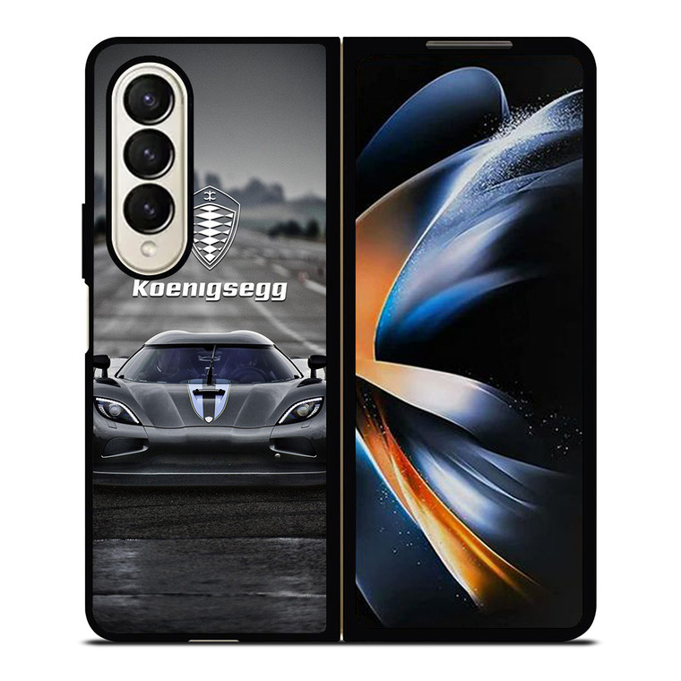 KOENIGSEGG SUPER CAR EMBLEM Samsung Galaxy Z Fold 4 Case Cover