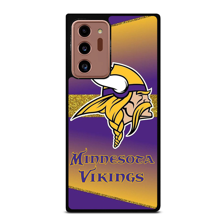 MINNESOTA VIKINGS GLITTER LOGO  Samsung Galaxy Note 20 Ultra Case Cover