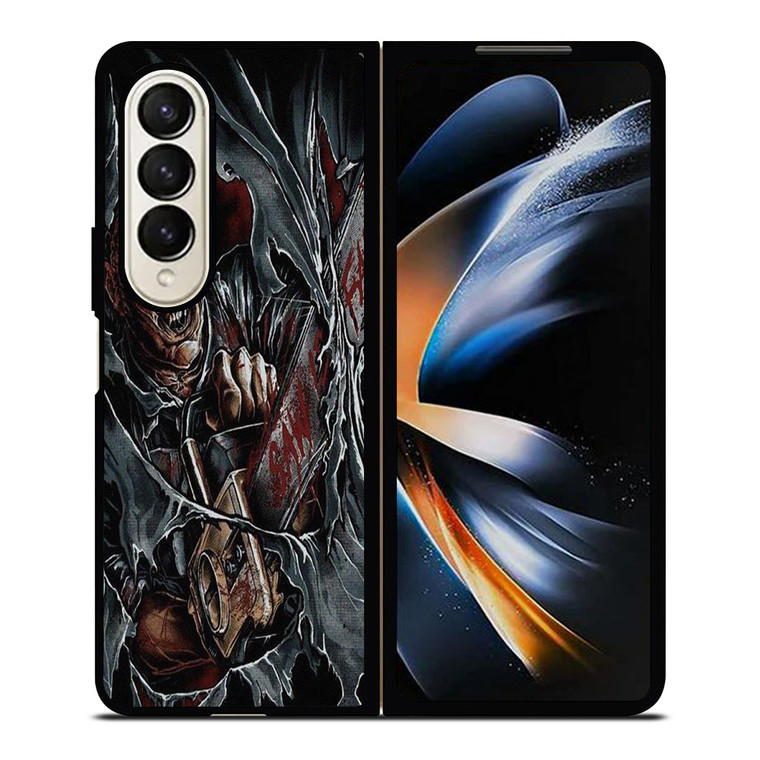 LEATHERFACE TEXAS CHAINSAW MASSACRE SCARY Samsung Galaxy Z Fold 4 Case Cover