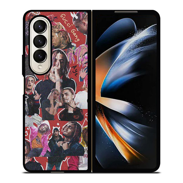 LIL PUMP RAPPER COLLAGE Samsung Galaxy Z Fold 4 Case Cover