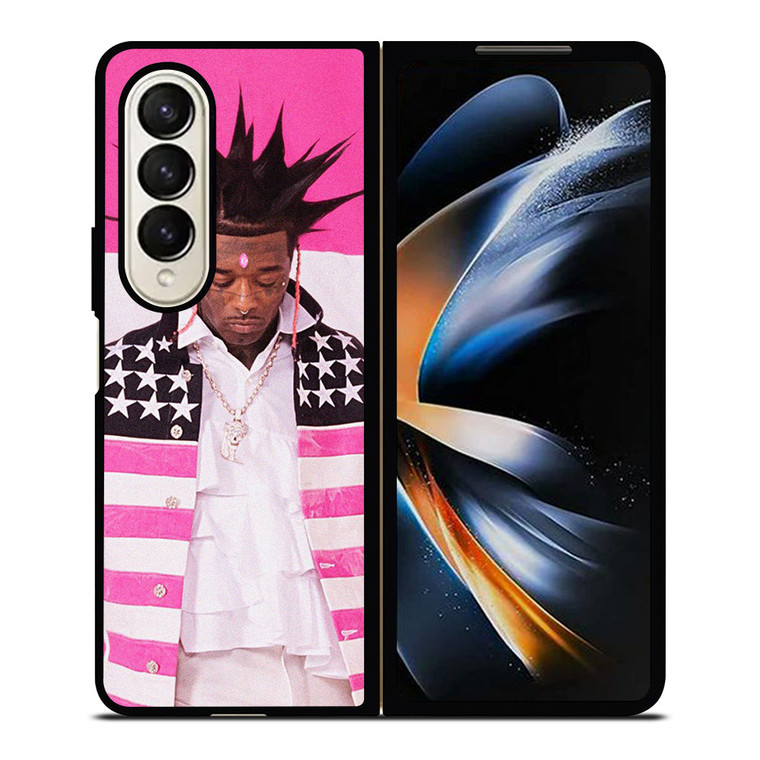 LIL UZI VERT RAPPER PINK TAPE 2 Samsung Galaxy Z Fold 4 Case Cover