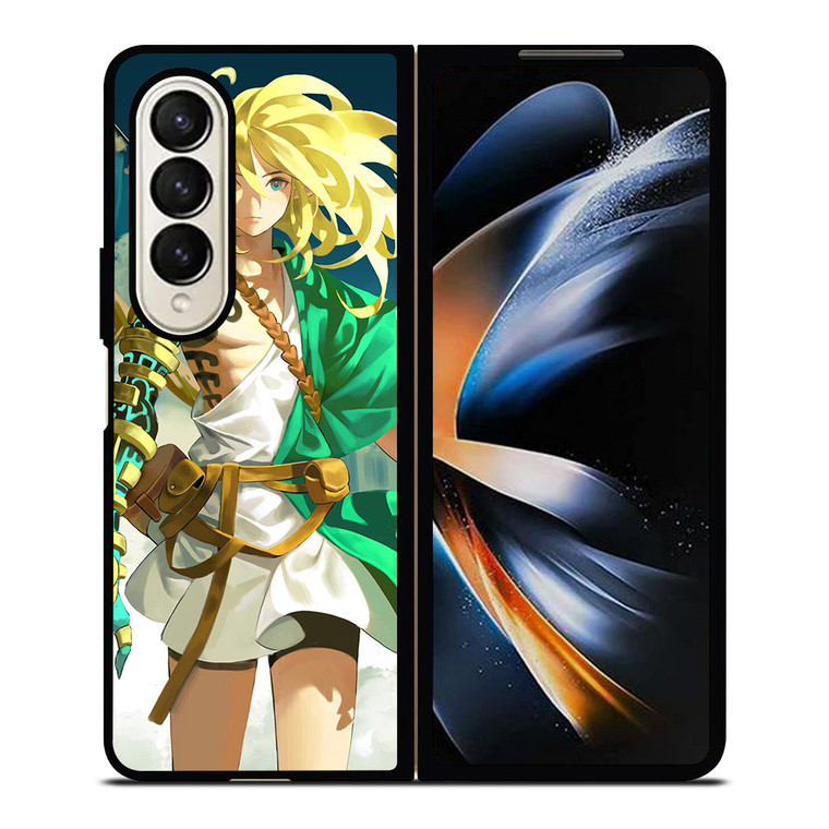LINK LEGEND OF ZELDA TEARS OF THE KINGDOM Samsung Galaxy Z Fold 4 Case Cover