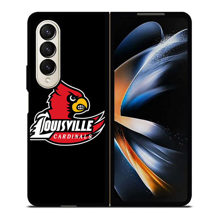 LOUISVILLE CARDINALS BASKETBALL LOGO Samsung Galaxy Z Fold 4 Case Cover