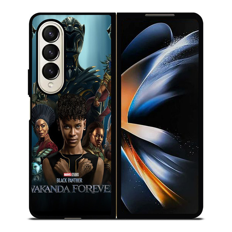 MARVEL BLACK PANTHER WAKANDA FOREVER POSTER Samsung Galaxy Z Fold 4 Case Cover