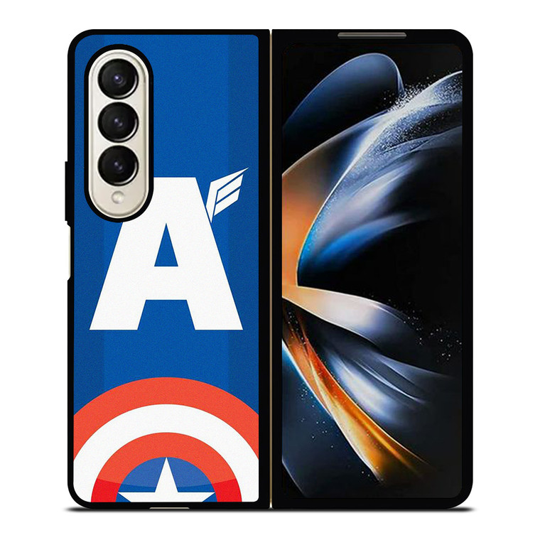 MARVEL CAPTAIN AMERICA SYMBOL Samsung Galaxy Z Fold 4 Case Cover