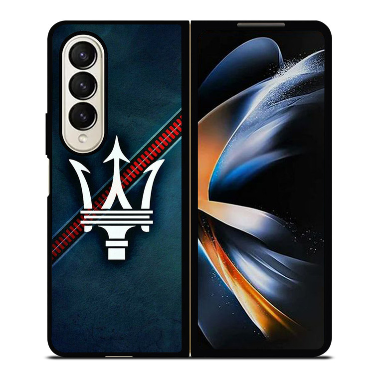 MASERATI ZIPPER LOGO Samsung Galaxy Z Fold 4 Case Cover