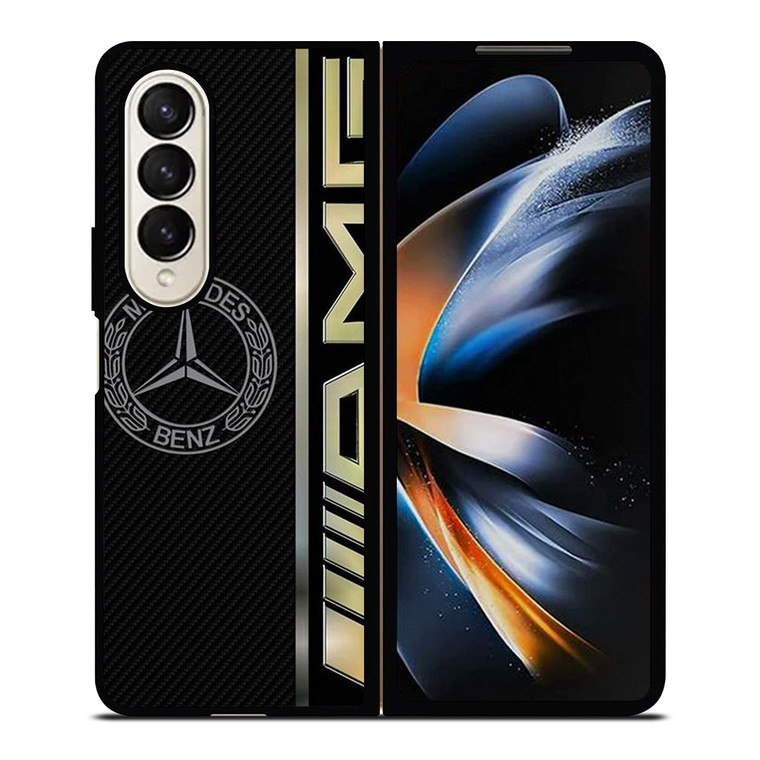 MERCEDES BENZ AMG CARBON CHROME Samsung Galaxy Z Fold 4 Case Cover