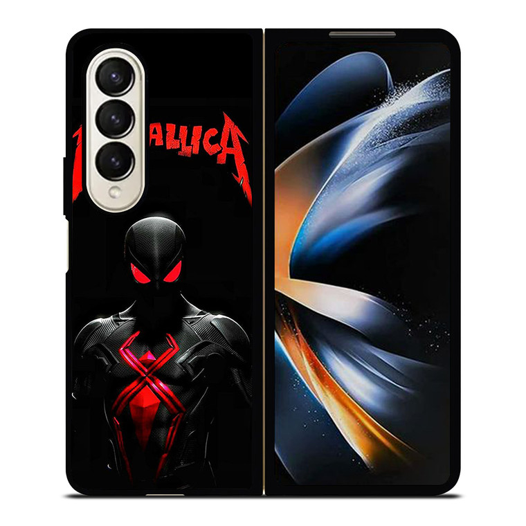 METALLICA SPIDERMAN LOGO Samsung Galaxy Z Fold 4 Case Cover