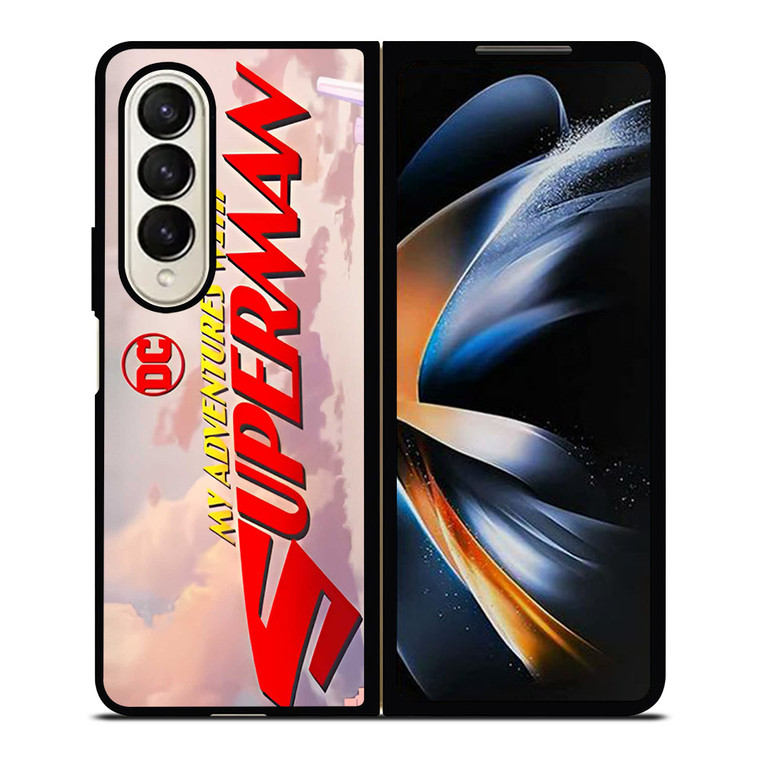 MY ADVENTURES WITH SUPERMAN CARTOON Samsung Galaxy Z Fold 4 Case Cover