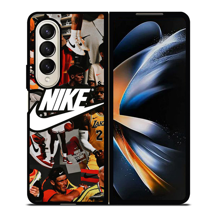 NIKE ATHLETE COLLAGE Samsung Galaxy Z Fold 4 Case Cover