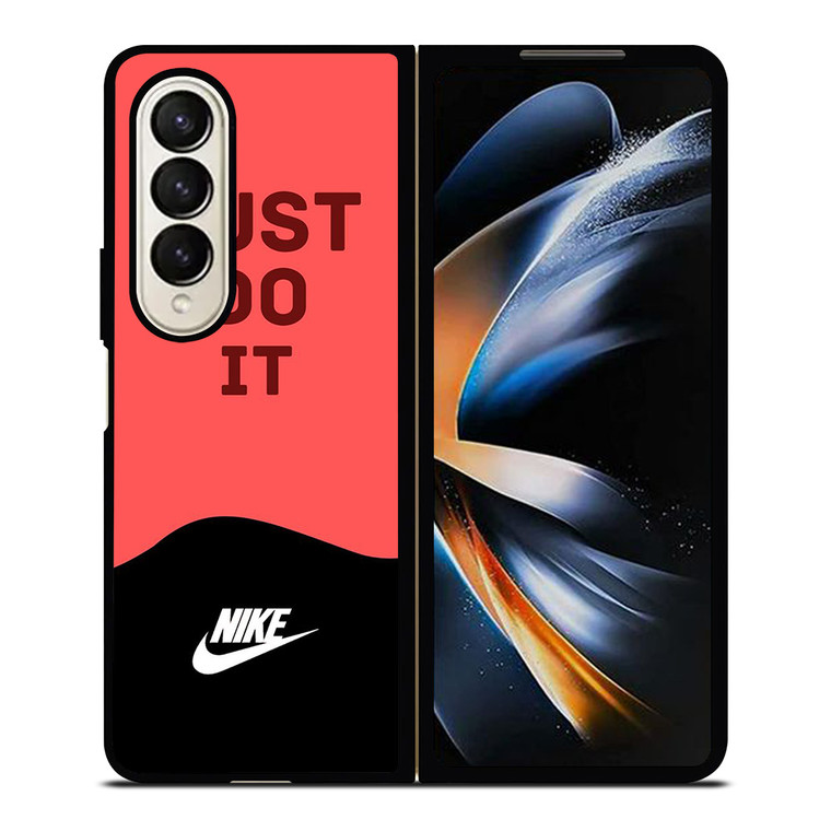 NIKE JUST DO IT SOLID RED Samsung Galaxy Z Fold 4 Case Cover