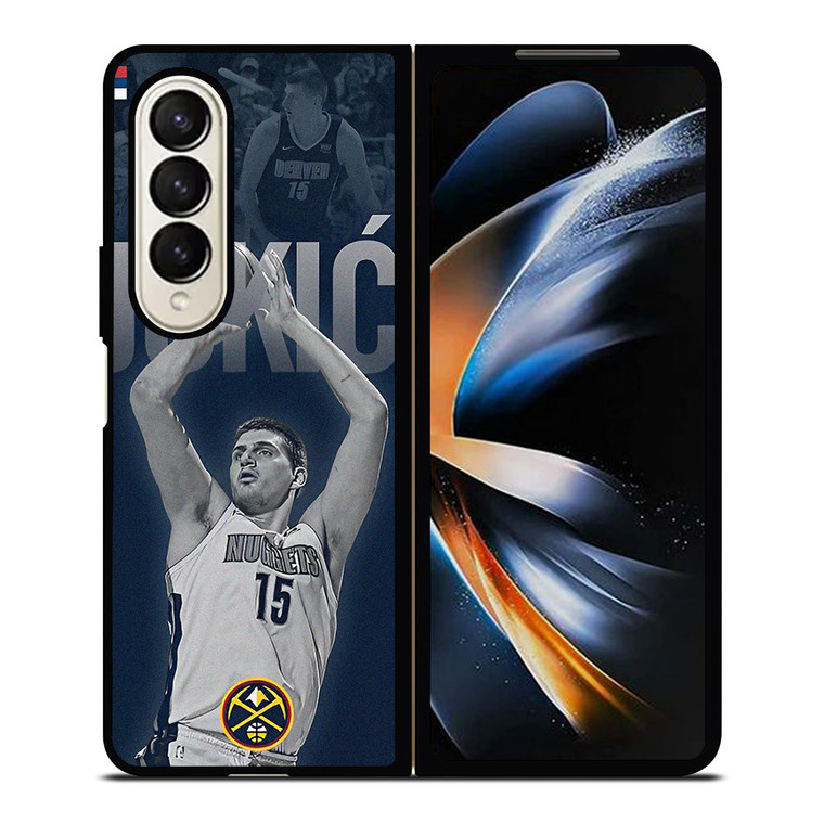NIKOLA JOKIC DENVER NUGGETS BASKETBALL Samsung Galaxy Z Fold 4 Case Cover